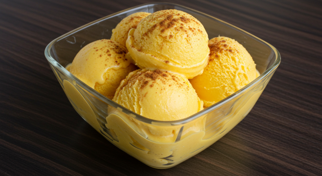 Receita de sorvete saudável