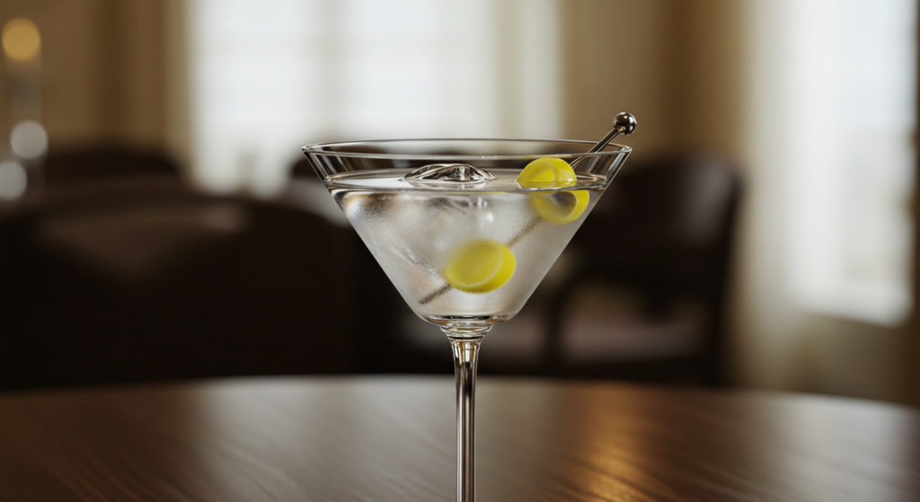 Dry martini sem álcool
