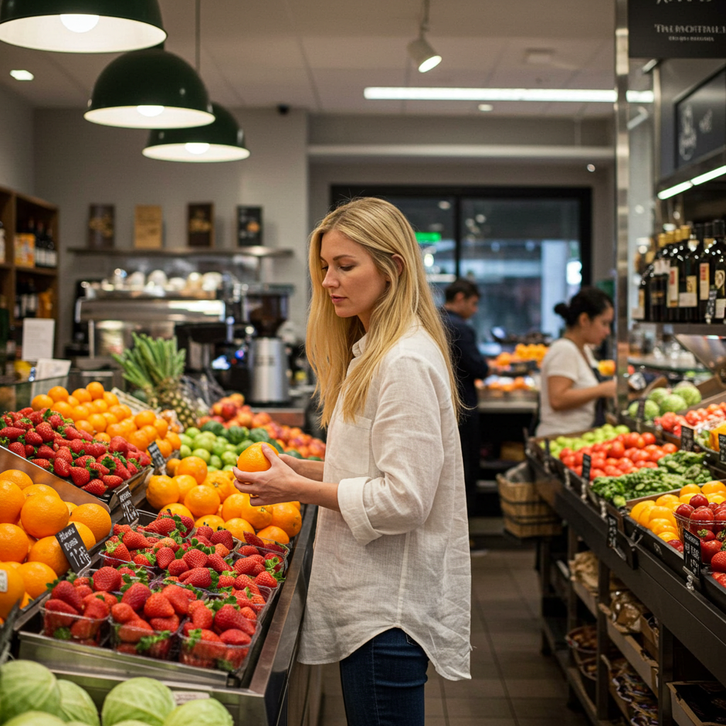 Escolha frutas maduras