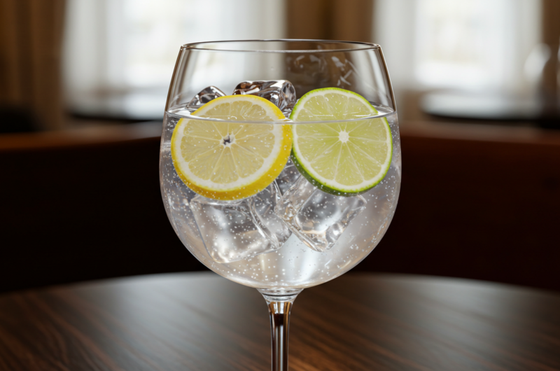 Gin e Tônica sem álcool