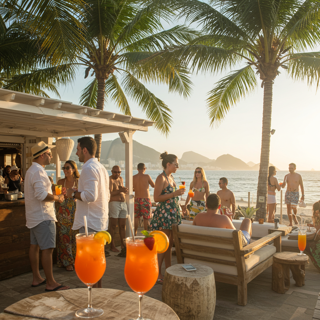 História do drink Morango com Laranja