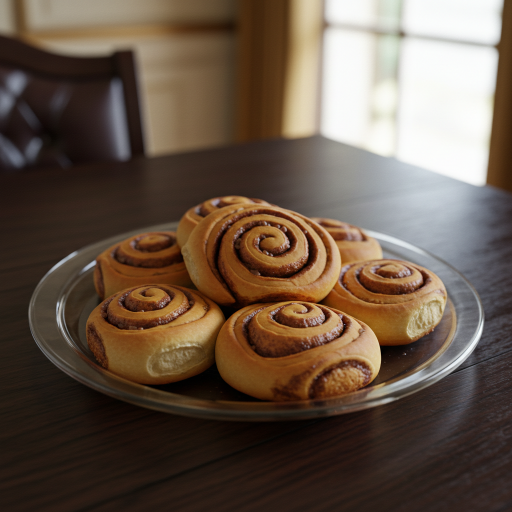 Porque comer o cinnamon roll