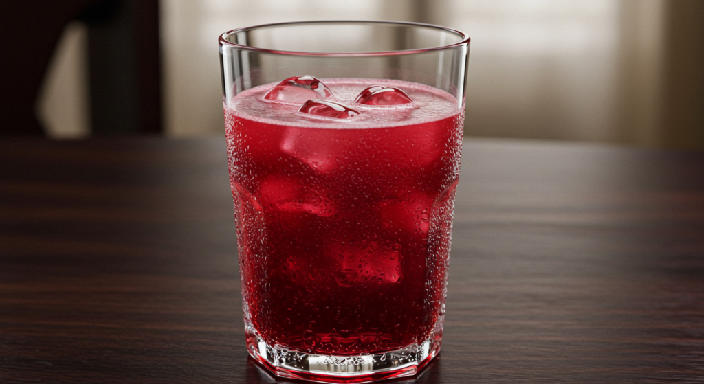 Suco de frutas vermelhas