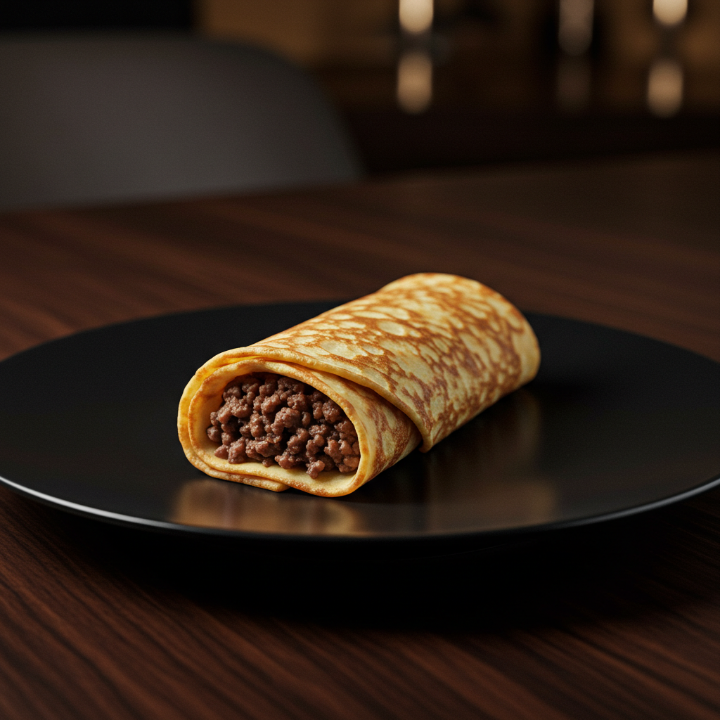 Motivos para comer a panqueca com carne moída