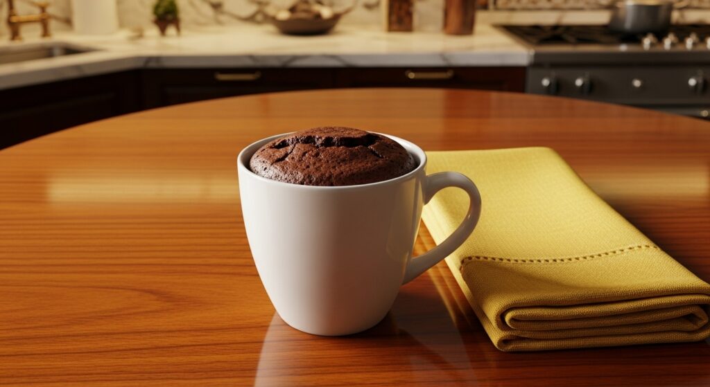 Bolo de caneca de whey sem aveia