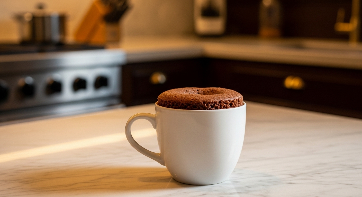 Bolo de caneca de whey sem aveia