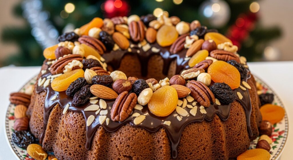 bolo de natal fit sem açúcar e sem glúten