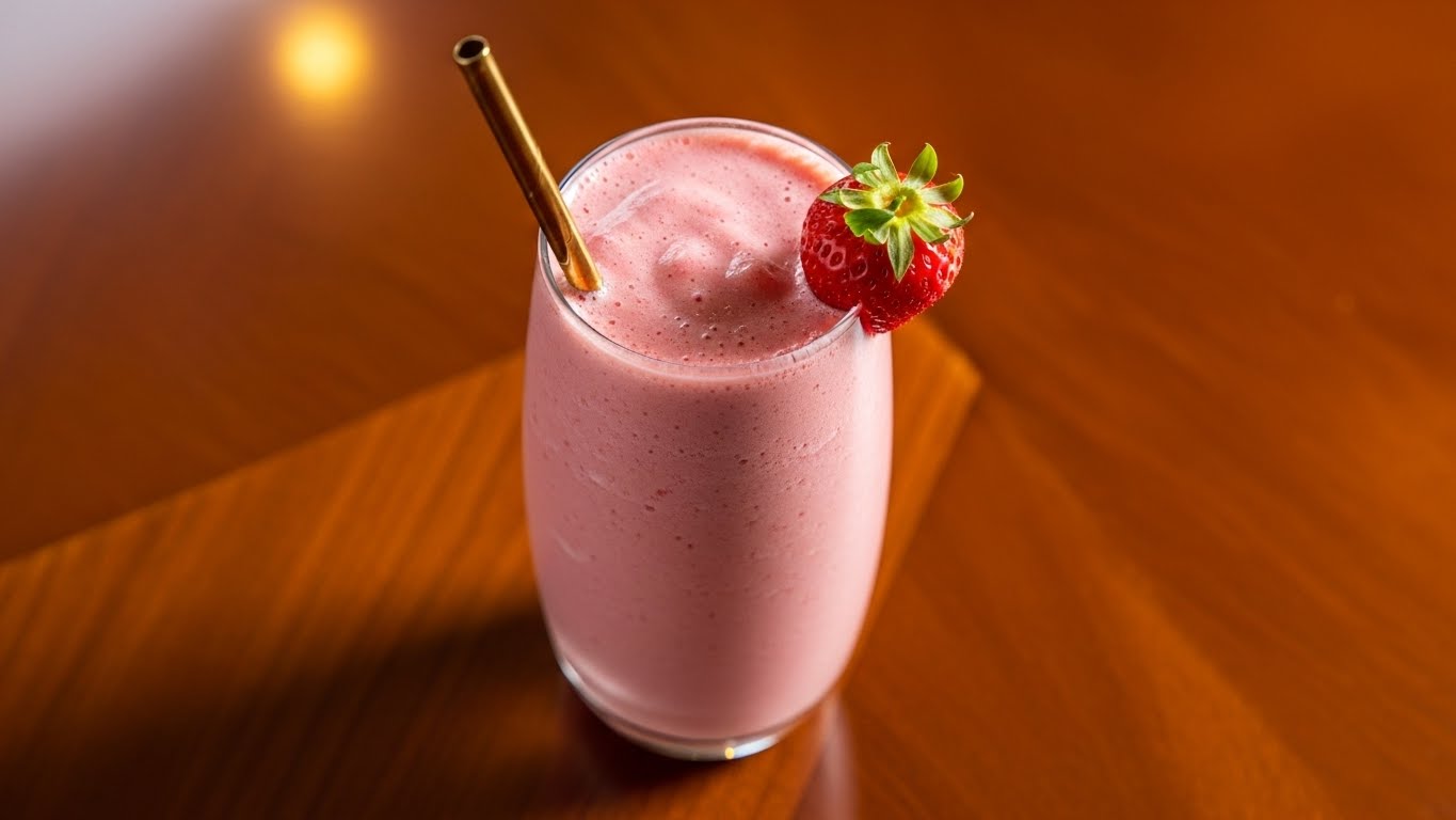 Smothie de morango Smothie de morango