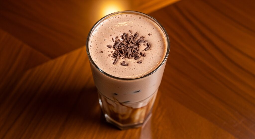 shake de whey com café