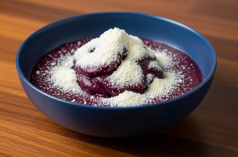 Receita açaí com whey protein