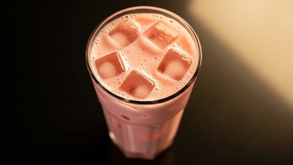 Espumante com leite condensado