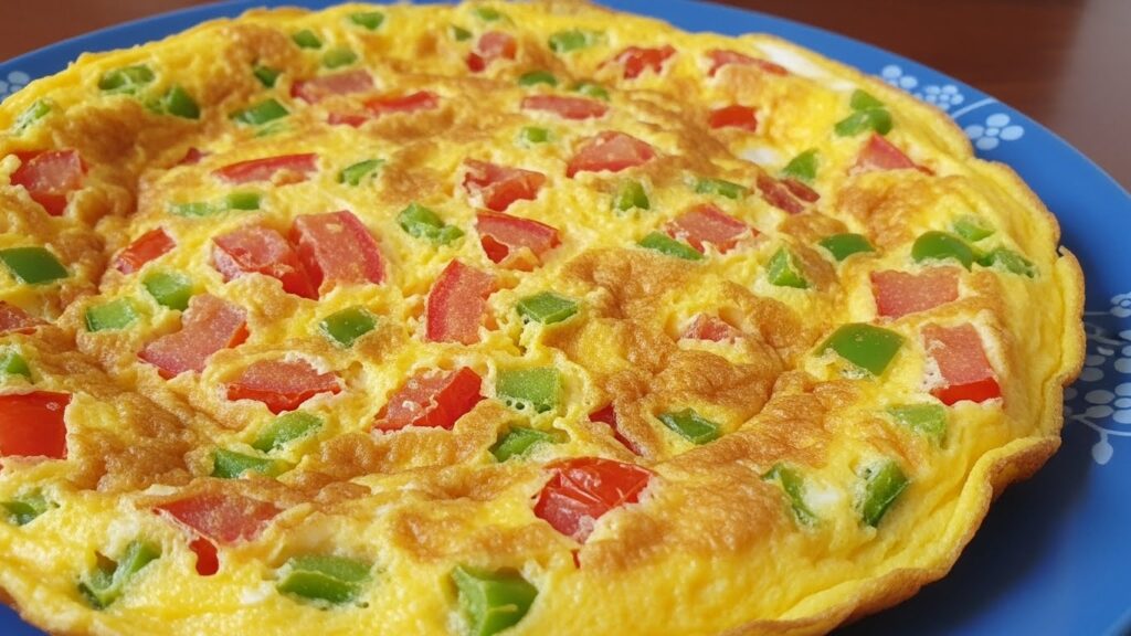 Omelete com aveia