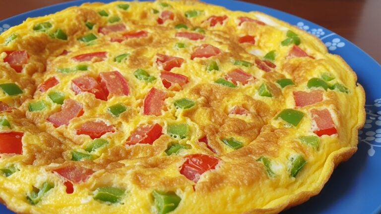 Omelete com aveia