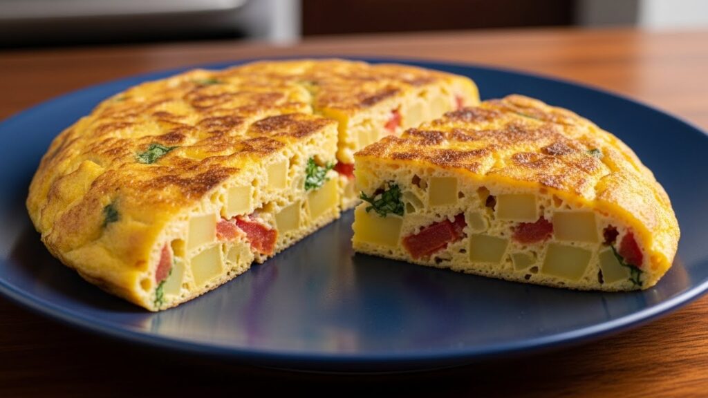 Omelete com batata