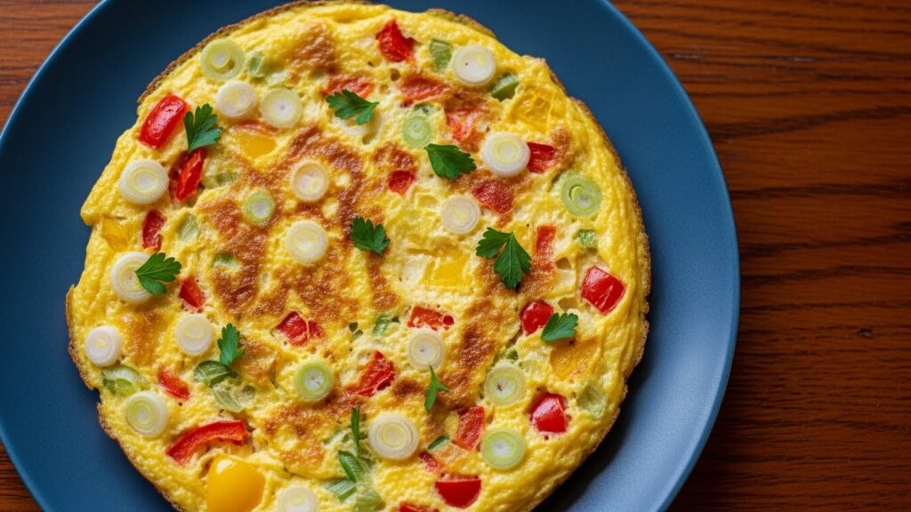 Omelete com whey protein