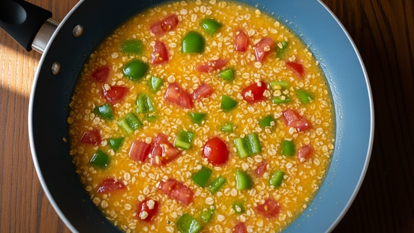 Omelete na frigideira Omelete na frigideira