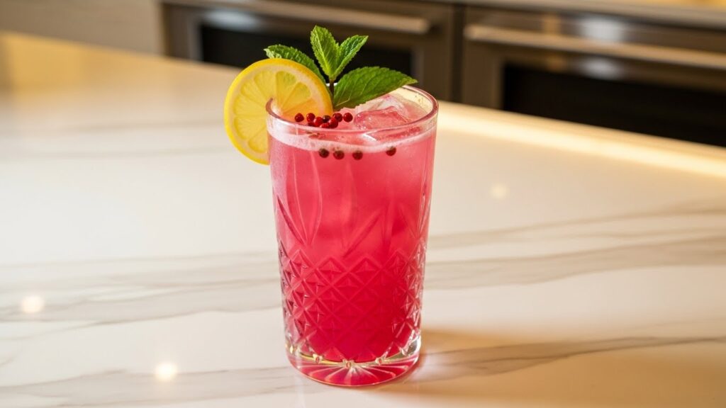 Pink limonade sem açúcar