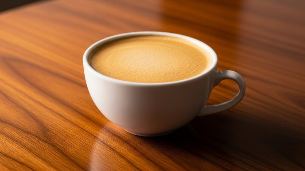 Receita de café com leite