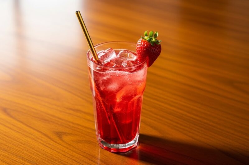 Soda italiana de morango