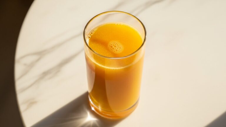 Servir suco de manga