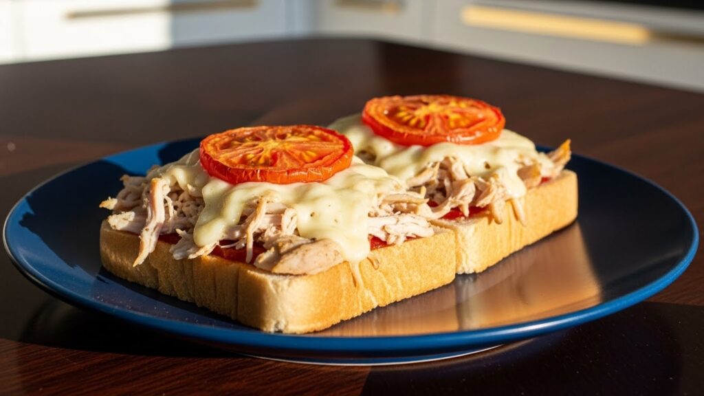 Bauru de forno com pão de forma