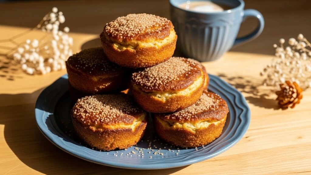 Bolinho de chuva fit sem leite