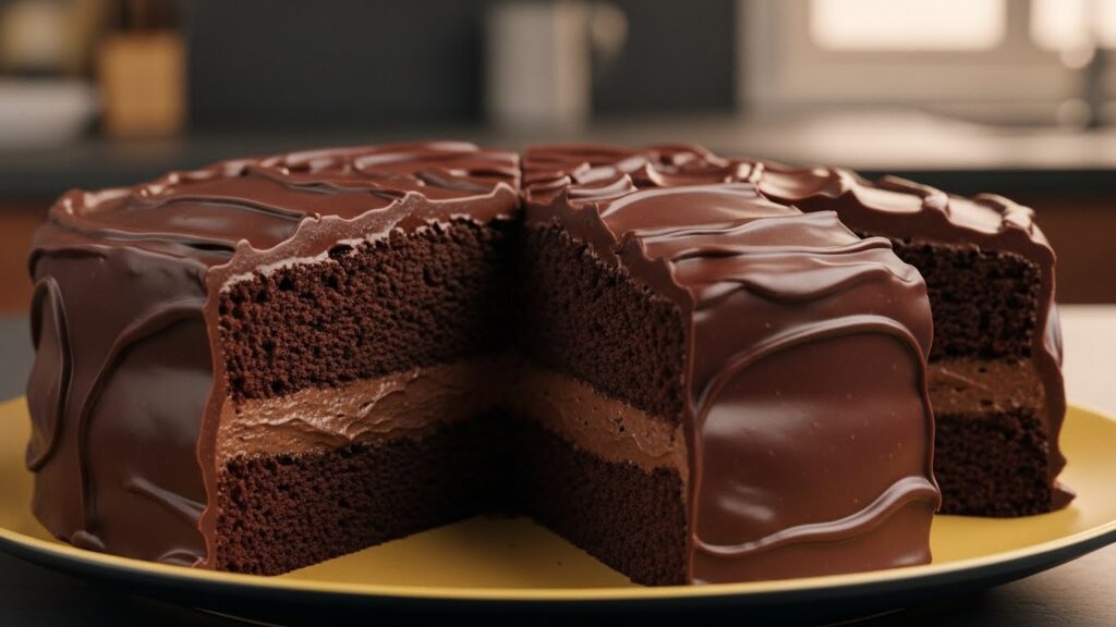 Bolo da matilda: com chocolate 70%