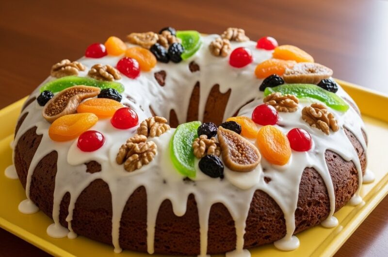 Bolo de Reis: sem álcool e sabor marcante