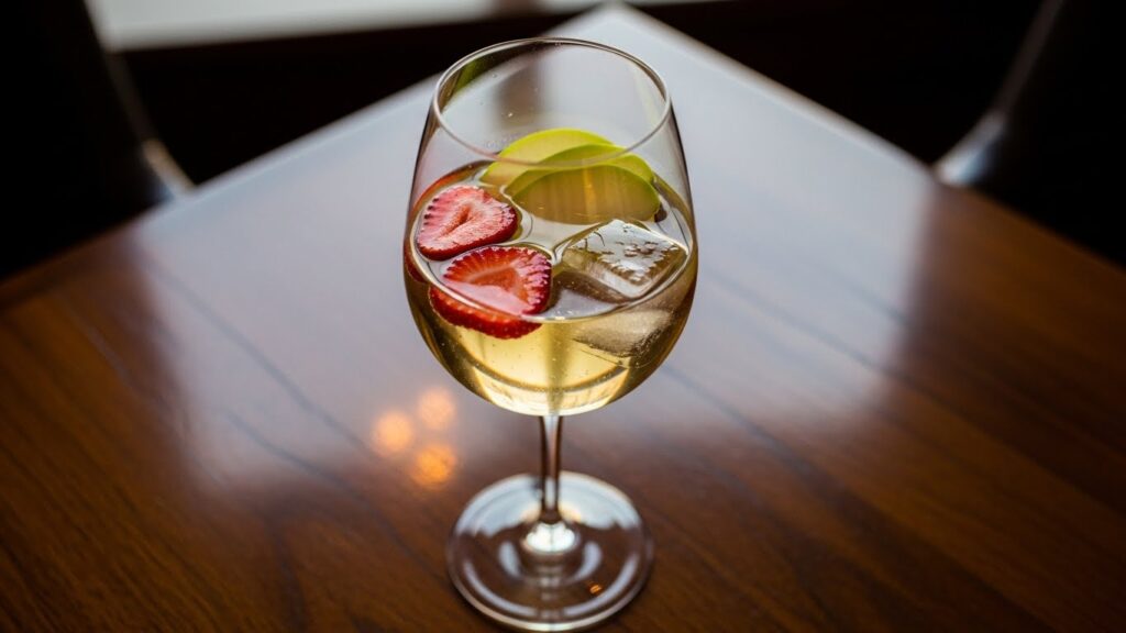 Clericot com vinho sem álcool