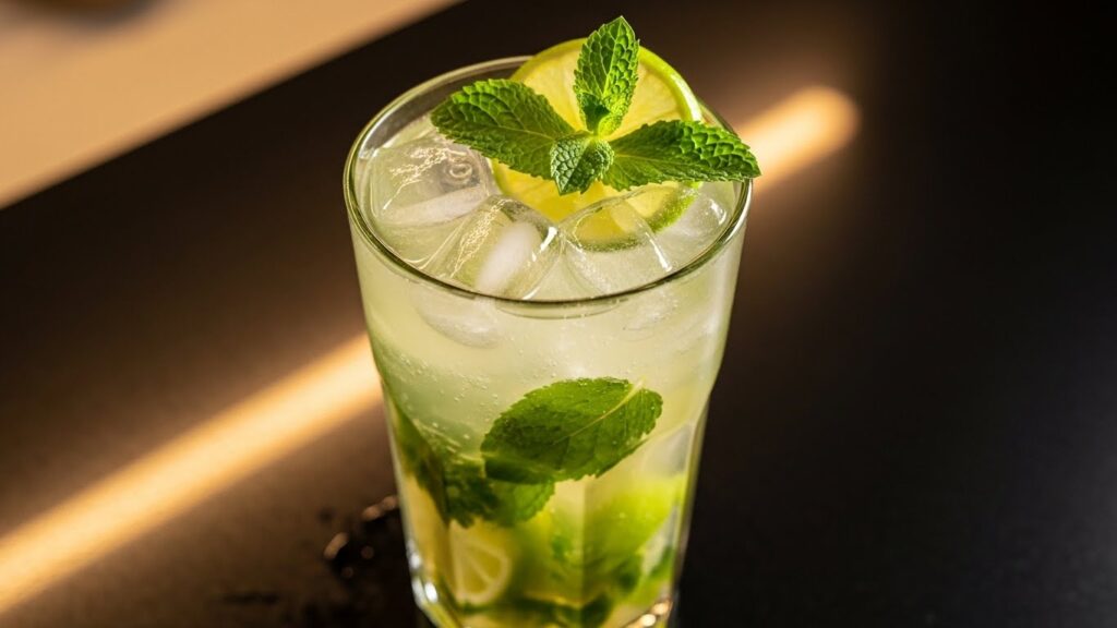 Drink com energético sem álcool