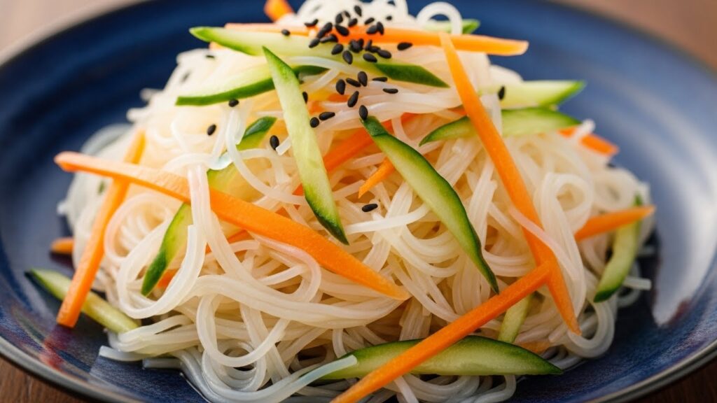 Macarrão japonês de arroz