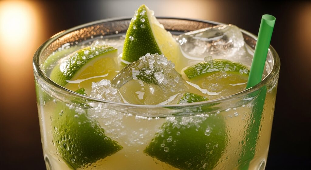 Receita de caipirinha sem álcool