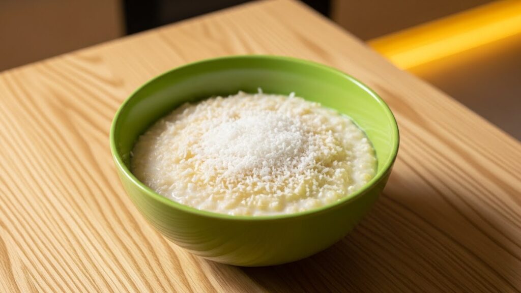 Sobremesa de Mucilon sem açúcar