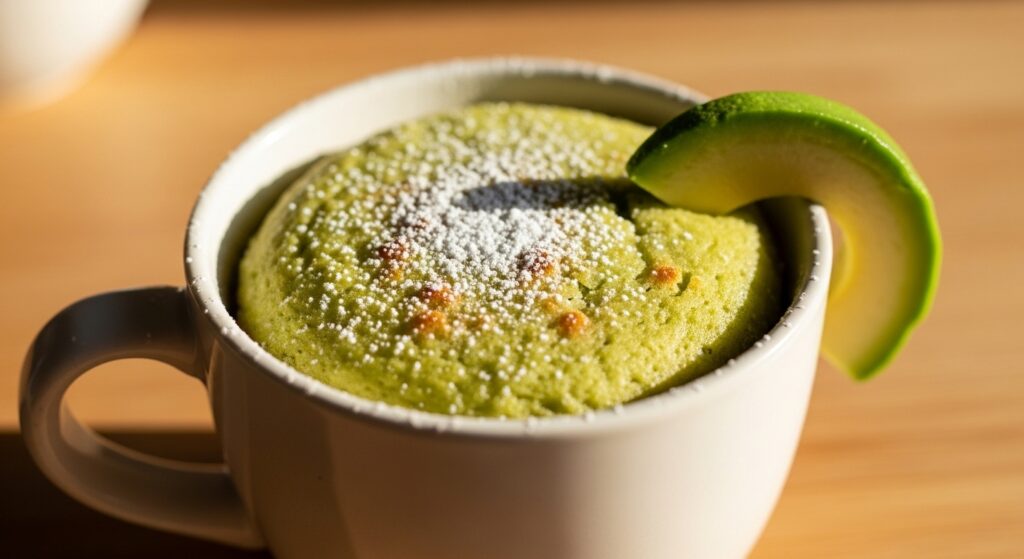 Bolinho de abacate nootrópico