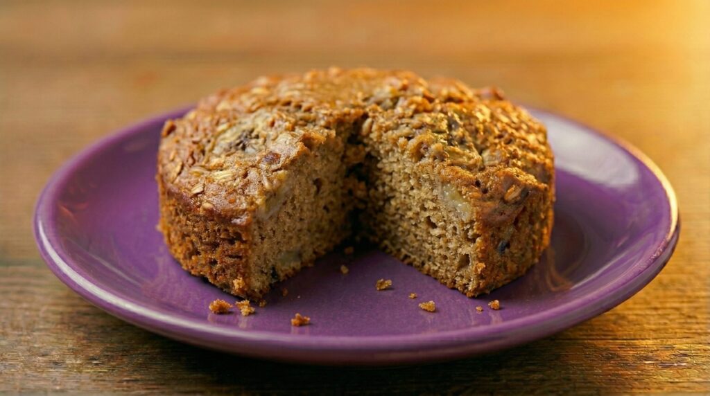 Bolo de banana sem açúcar