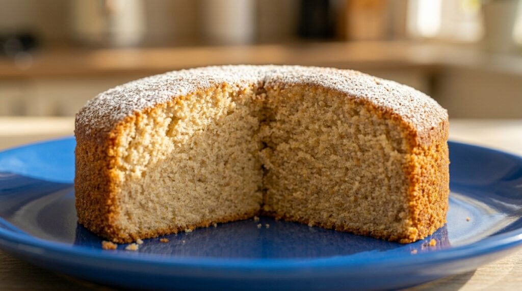 Bolo de banana vegano