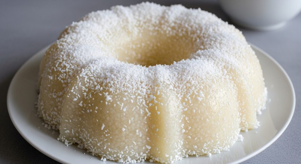 Bolo de tapioca granulada