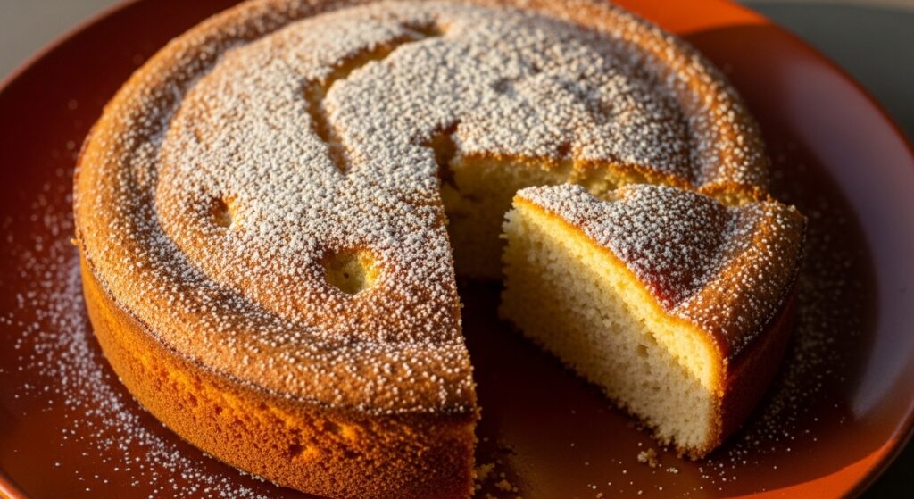 Bolo pão de ló vegano