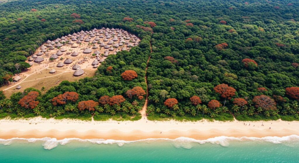 História do bolo de mandioca