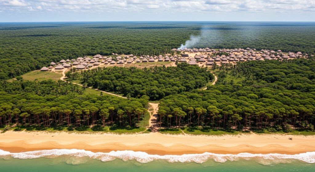 História do bolo de tapioca granulada