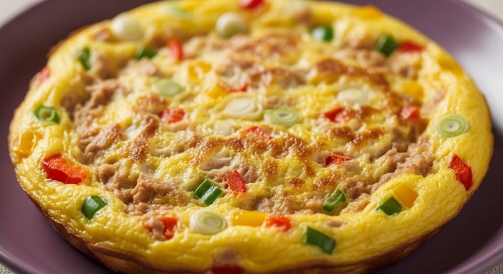 Omelete de atum