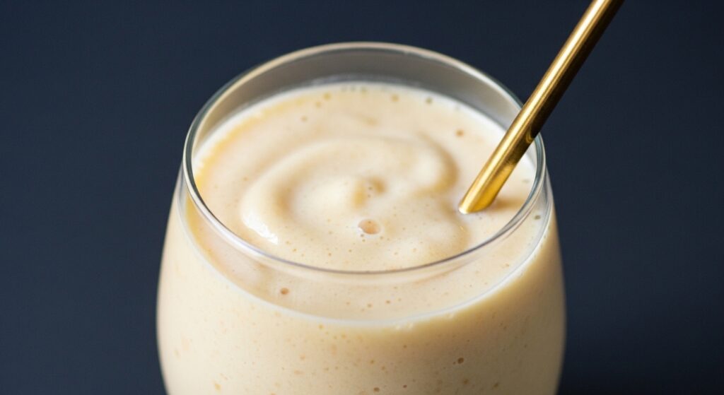 Suco de cupuaçu com leite