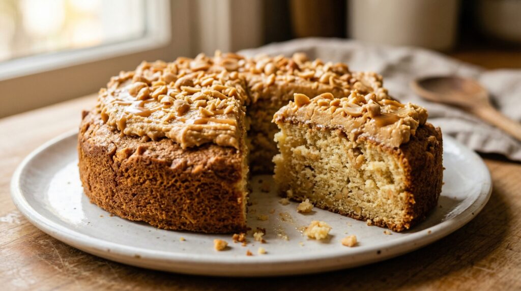 Bolo de Amendoim Fit