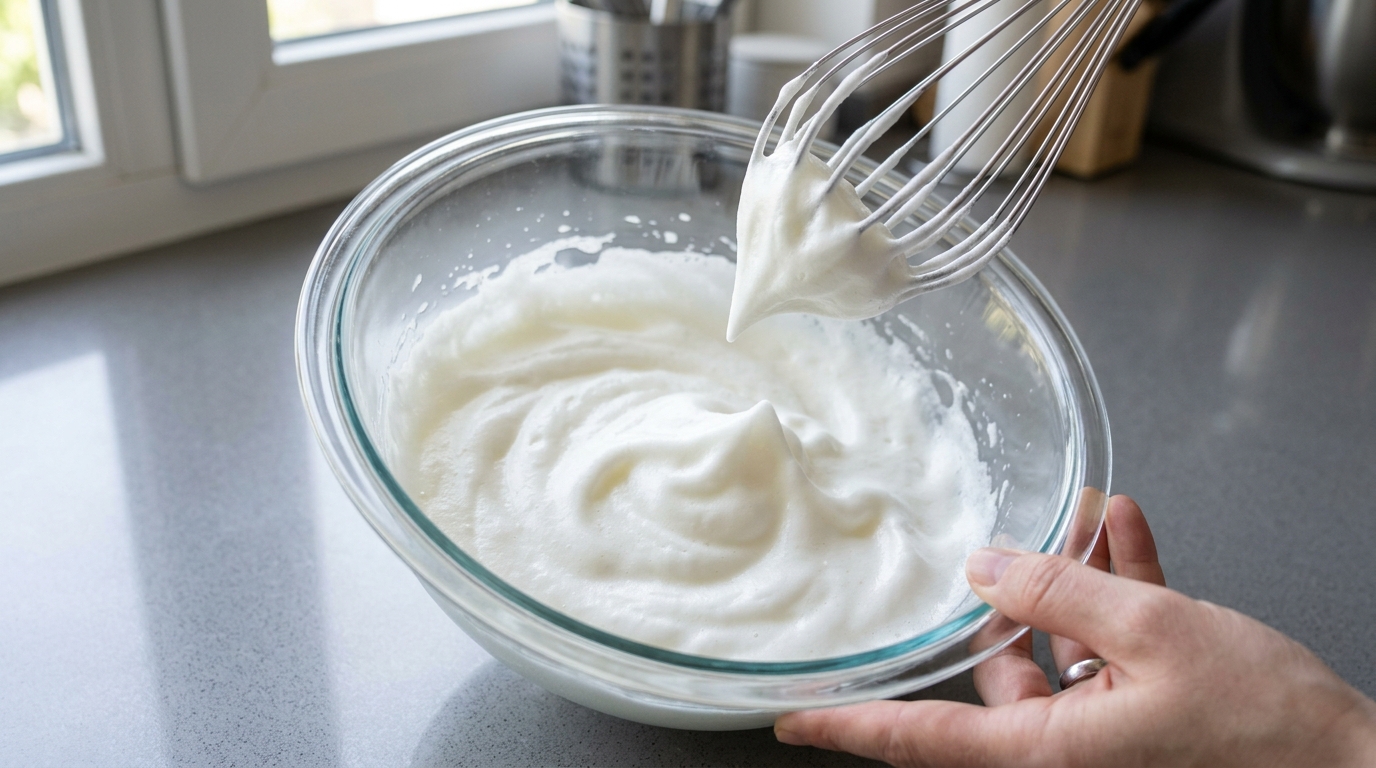 Claras em neve para o Bolo Claras em neve para o Bolo