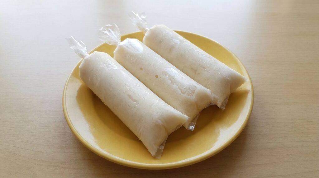 Geladinho de mandioca