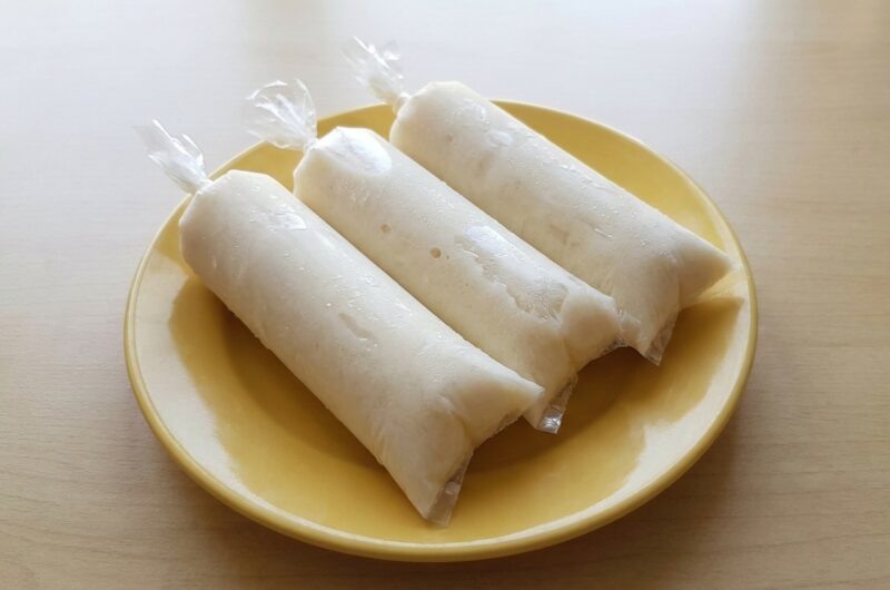 Geladinho de mandioca fit e cremosa