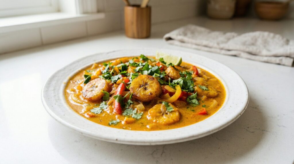 Moqueca de banana da terra