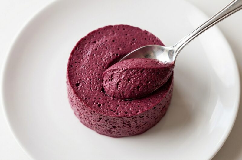 Mousse de Amora Proteico: 4 ingredientes