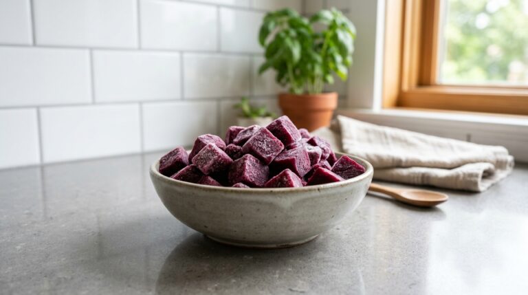 Mousse de beterraba para diabéticos - Passo 1