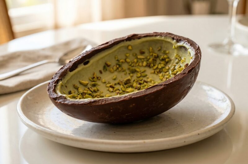 Ovo de Pistache Low Carb